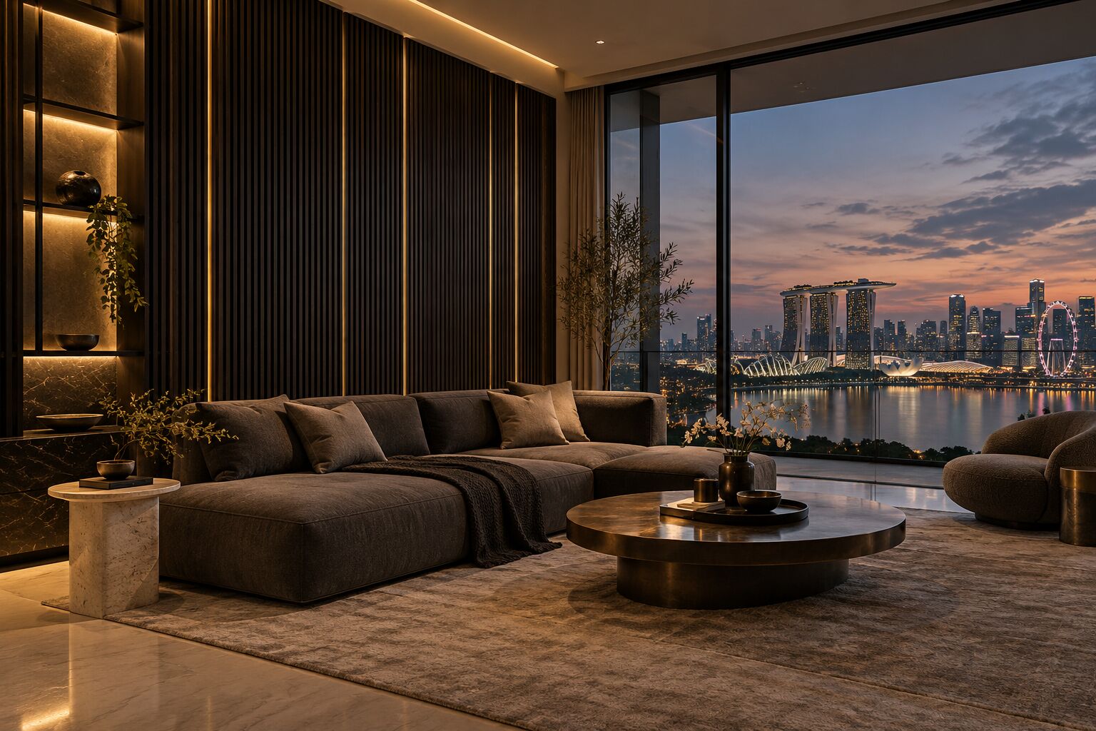 Condo living, concept visual