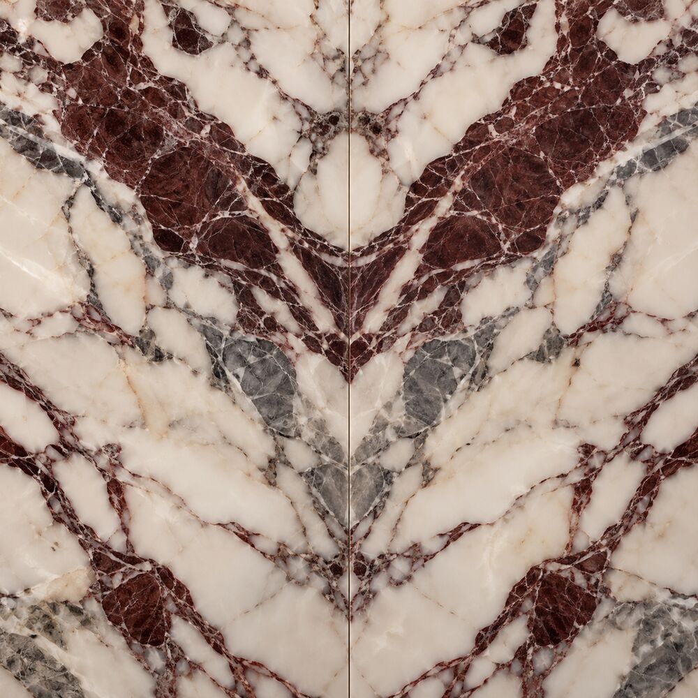 Calacatta Viola marble, close-up