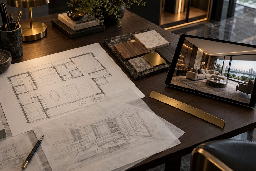 Interior Design & Space Planning, concept visual 1
